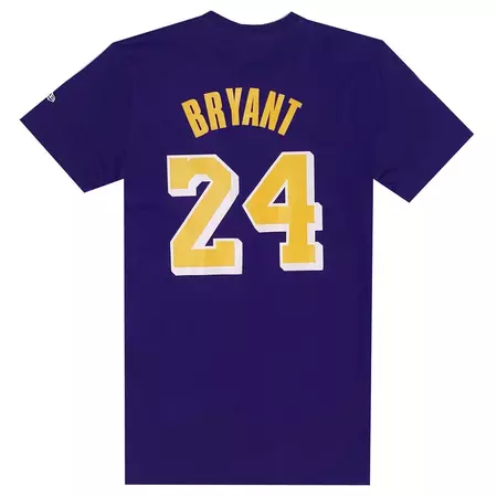 New Era NBA Los Angeles Lakers Print Tee #24 Bryant#