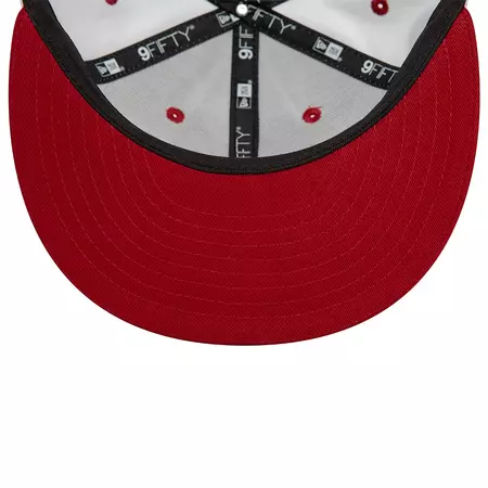 New Era NBA Miami Heat Crown White 9FIFTY Snapback Cap