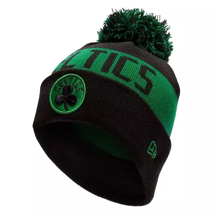 New Era NBA Team Boston Celtics Tonal Knit Pompon