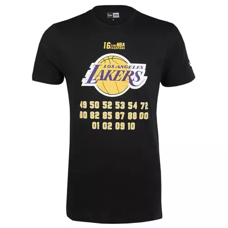 New Era NBA Team Champion Los Angeles Lakers Tee