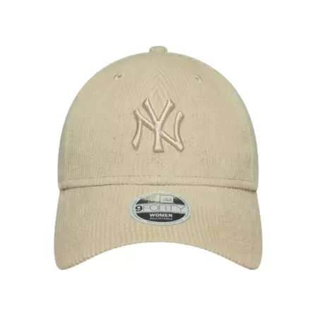 New Era Wmns MLB NY Yankees Cord 9FORTY Adjustable Cap "Cream"