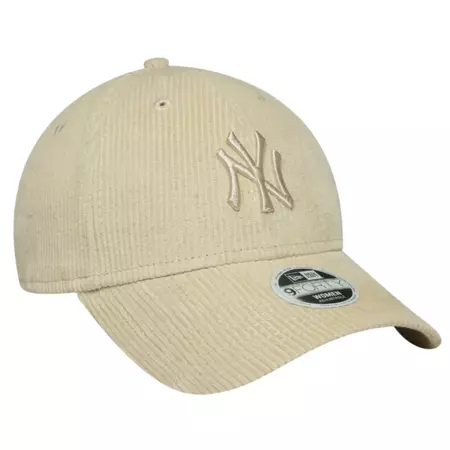New Era Wmns MLB NY Yankees Cord 9FORTY Adjustable Cap "Cream"