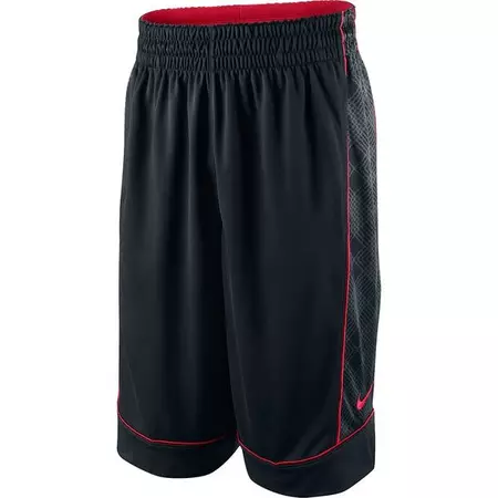 Short Lebron Half Print (010/negro/rojo)
