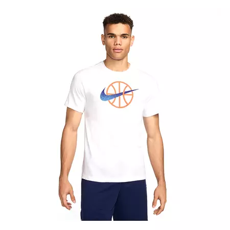 T-shirt Nike Dri-FIT Basket "White"