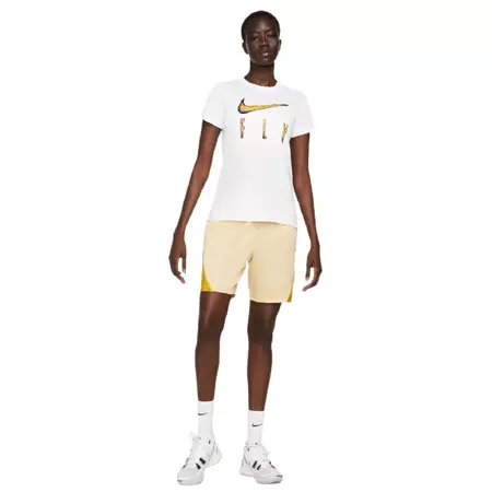 Nike Dri-FIT ISoFly Women´s Basketball Shorts "Sesame-VividSulfur/Black"