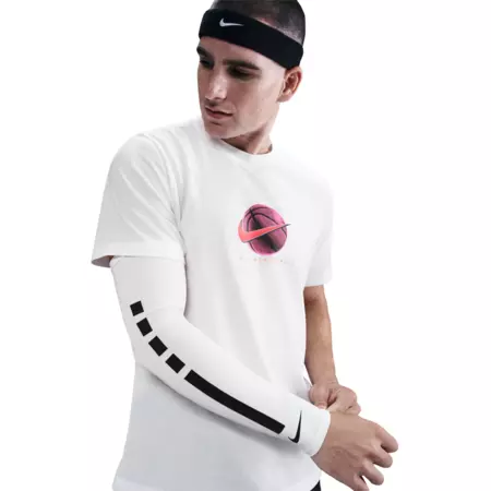 Nike Dri-fit Men's Basketball T-Shirt "White-Pink"