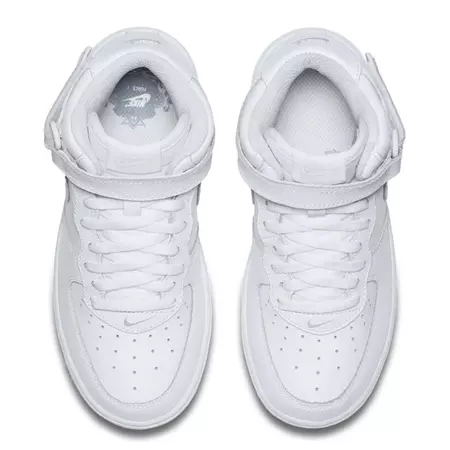 Nike Force 1 Mid (PS) White