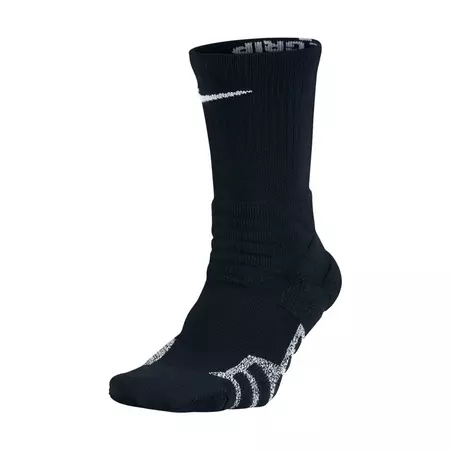 Nike Grip Power Crew Basketball Socks (010)