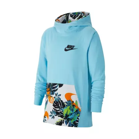 Nike Sportswear Big Kids' Half-Zip Hoodie (496)