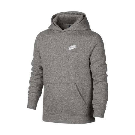 Nike Sportswear Hoodie Boys (063/dk grey heather/white)
