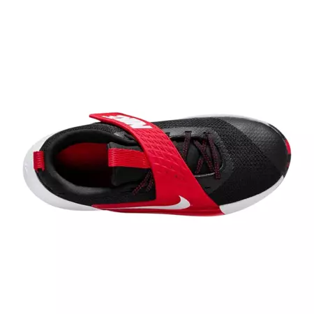 Nike Team Hustle D 12 (GS) "Black Univ. Red"