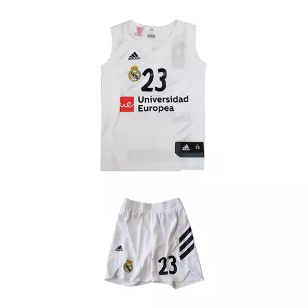 Pack Niño Réplica Sergio Llull #23# R. Madrid 2018/19 (1ª Equipación Euroliga)