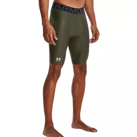 Short long HeatGear® à poches "Marine OD Green"