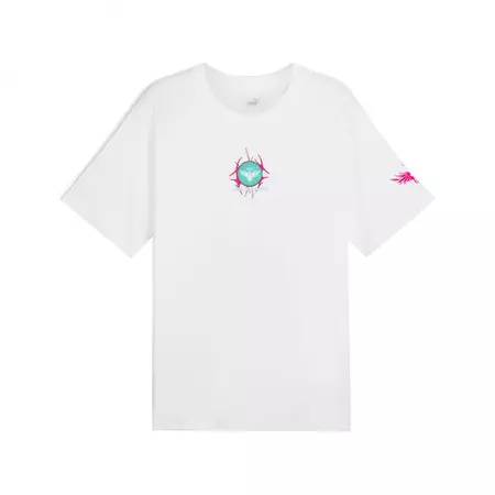 Puma Basket LaMelo Miami Tee "White"