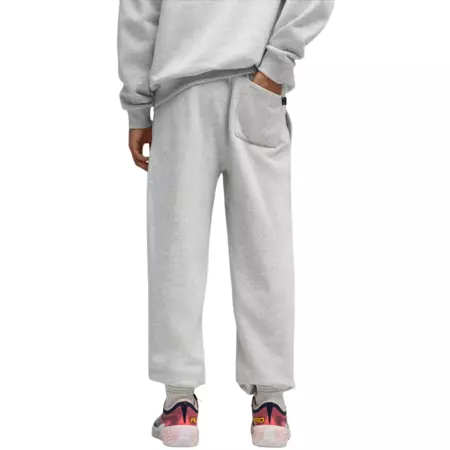 Puma Basketbal Hooptopia Graphic Sweat Pant "Light Gray"