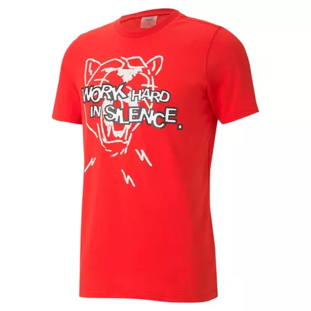 Puma Basketball Franchise Graphic Tee "Risk Red"