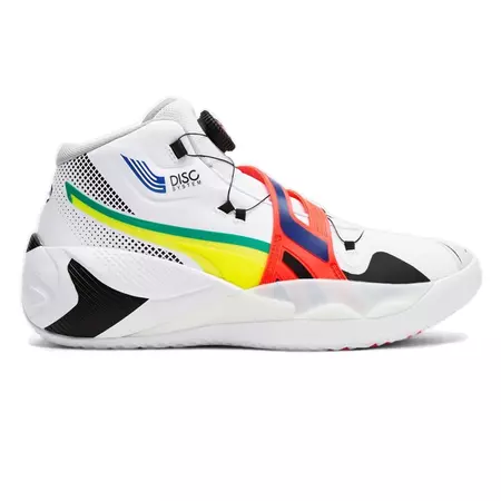 Puma Disc Rebirth Basketball "White-Multicolor"