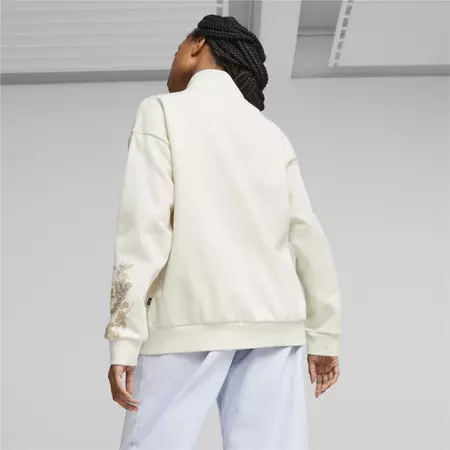Puma ESS+ FLORAL VIBES Track Jacket FL "Alpine Snow"