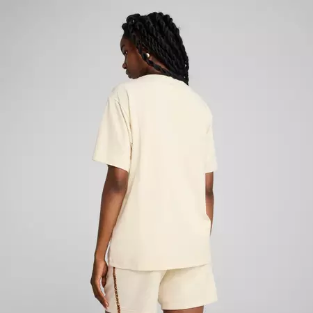 Puma ESS GRAPHIC ANIMAL Relaxed Tee " Alpine Snow"
