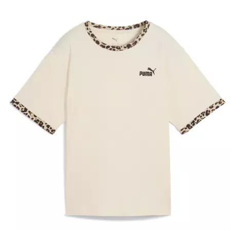 Puma ESS GRAPHIC Animal Relaxed Tee "Alpine Snow"