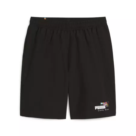 Puma ESS+ LOVE WINS Woven Shorts 8'' "Black"