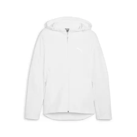 Puma EVOSTRIPE Full-Zip Hoodie DK "White"
