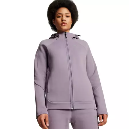 Puma EVOSTRIPE Full-Zip Hoodie "Pale Plum"