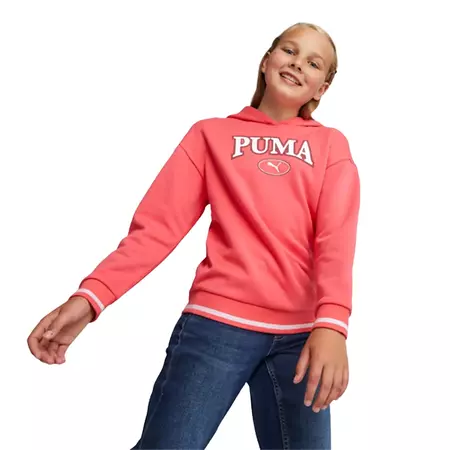 Puma Junior SQUAD Hoodie "Electric Blush"