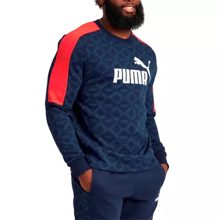 Puma Logo AOP Pack Crew FL