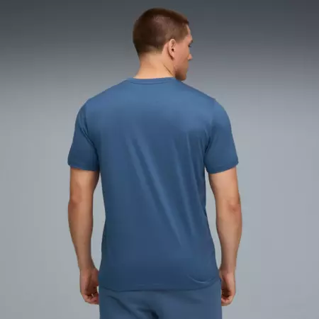 PUMA M TAD ESS SOLID CAT TEE LC "Dark Indigo"