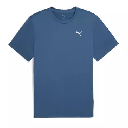 PUMA M TAD ESS SOLID CAT TEE LC "Dark Indigo"