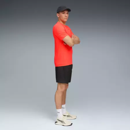 PUMA M TAD ESS SOLID CAT TEE LC "Glowing Red"