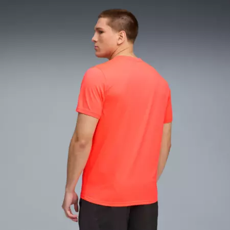PUMA M TAD ESS SOLID CAT TEE LC "Glowing Red"