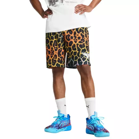 Puma Melo Alien Skins AOP Short "Black-AOP"
