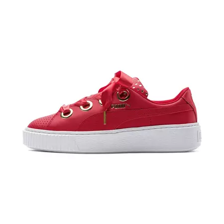 Puma Platform Kiss Ath Lux Wn´s "Ribbon Red"