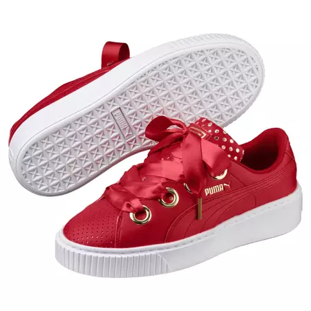 Puma Platform Kiss Ath Lux Wn´s "Ribbon Red"