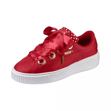 Puma Platform Kiss Ath Lux Wn´s "Ribbon Red"