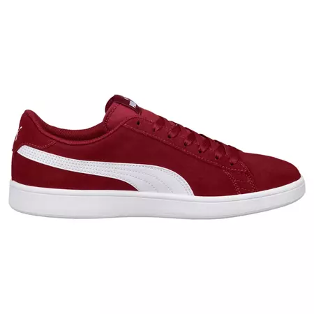 Puma Smash v2 (Red Dahlia/Puma White)