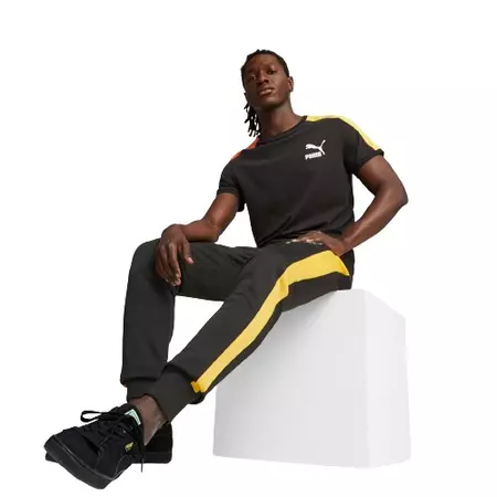 Puma T7 ICONIC Track Pants "Black-Hot Heat"