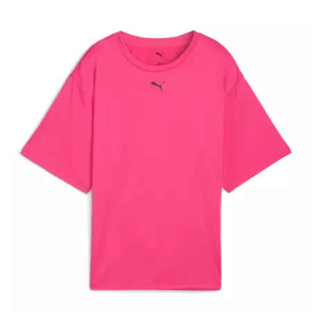 PUMA TAD ESSENTIAL RELAXED TEE "Glowing Pink"