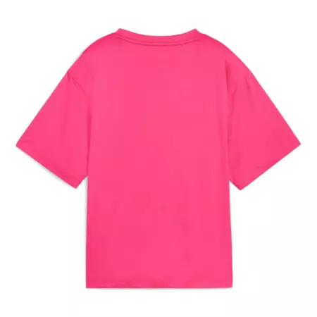 PUMA TAD ESSENTIAL RELAXED TEE "Glowing Pink"