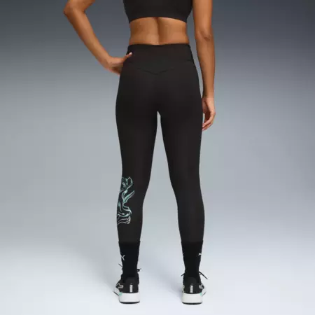 Puma W GRAPHIC TIGHT - HW 7/8 "Black"
