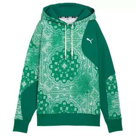 Puma Wms Basketball Shooting Stars Hoodie "Wild Green"