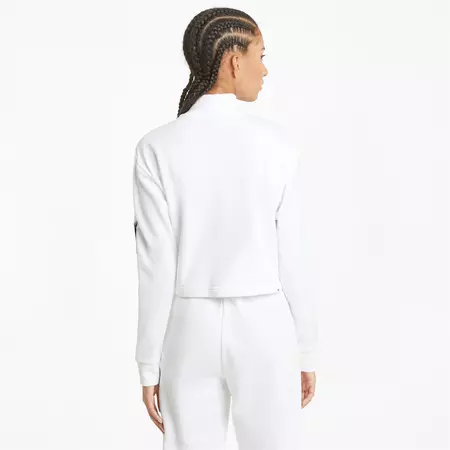 Puma Wn´s Rebel Half-Zip Crew "White"