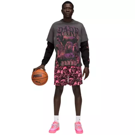 Puma X LaMelo World Tournament LS Tee "Dusky Gray"