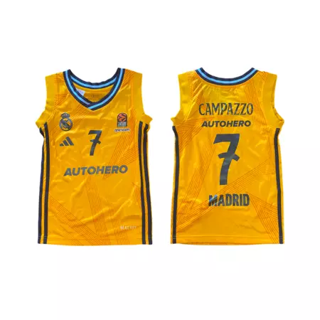R. Madrid Cam Euroliga Basket Niñ@ 2ª Equip 24/25 # 7 CAMPAZZO #
