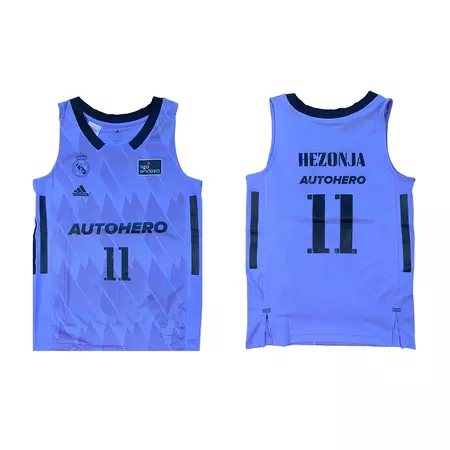 Real Madrid Camiseta Basket Niñ@ 2ª Equipación # 11 HEZONJA #