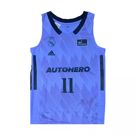 Real Madrid Camiseta Basket Niñ@ 2ª Equipación # 11 HEZONJA #
