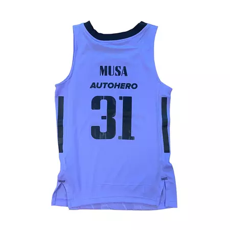 Real Madrid Camiseta Basket Niñ@ 2ª Equipación # 31 MUSA #