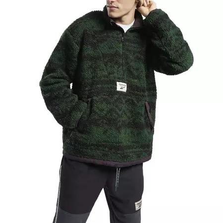 Reebok Classic GP Winter Escape Reversible Fleece Half Zip 56656